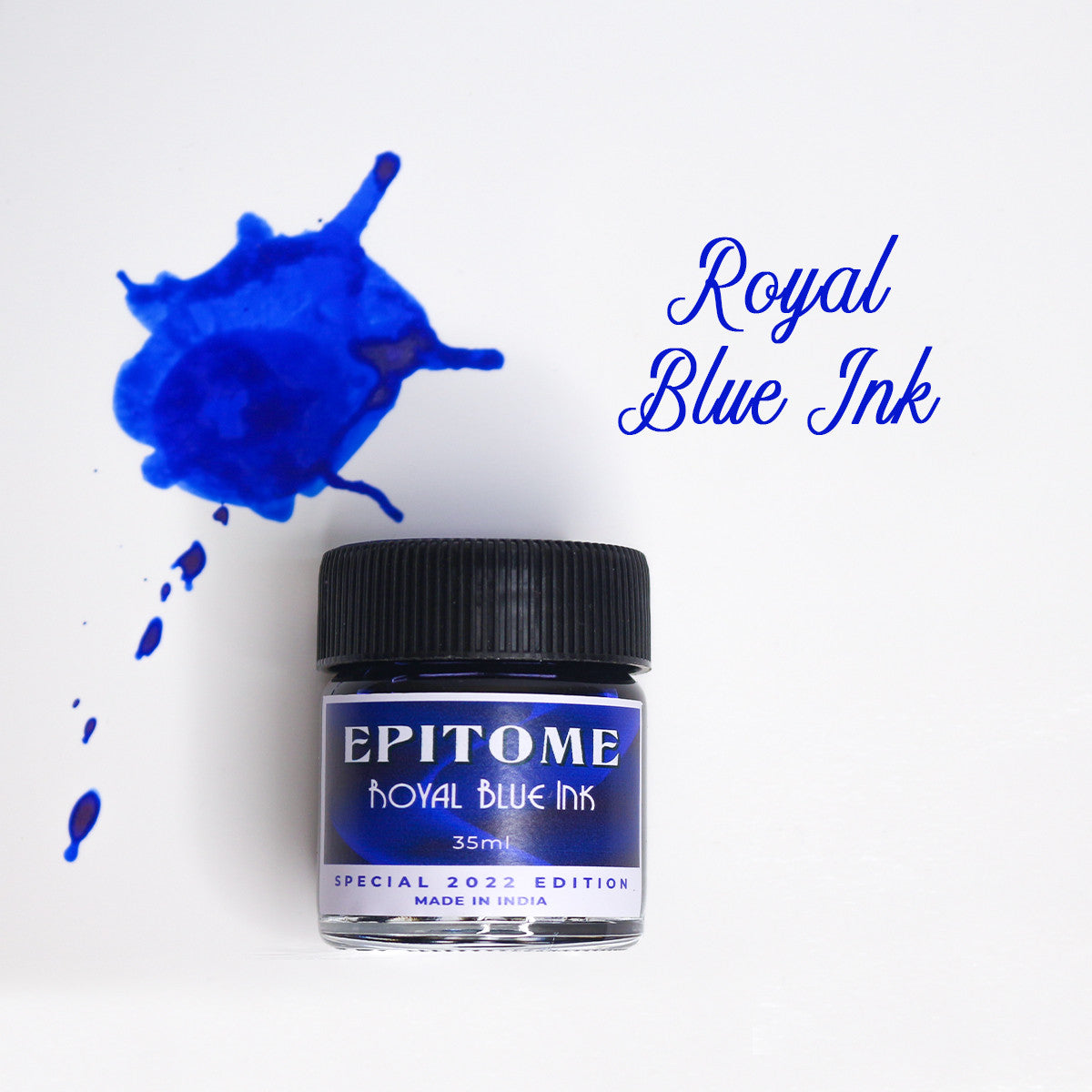 Epitome Royal Blue Ink 35ml Bottle – Epitome Pen Company