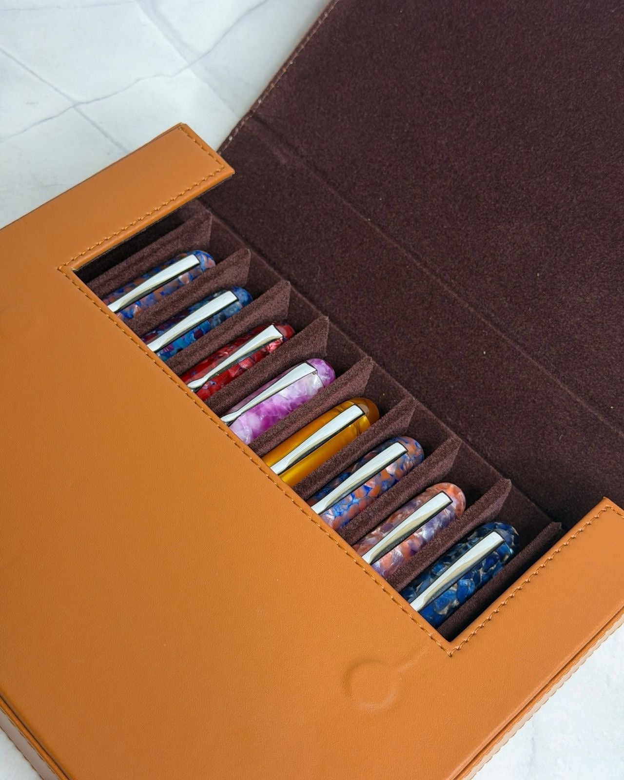 Epitome 10 Pen Leather Case