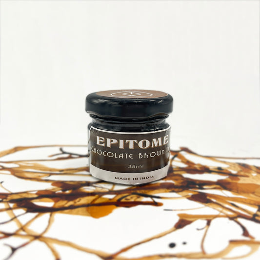 Epitome Chocolate Brown Ink - 35ml Bottle